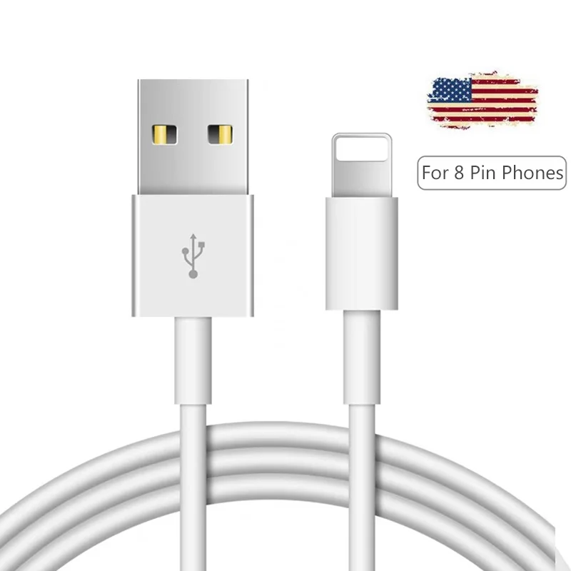 

Original USB Charge Cable For iPhone 7 8 Plus X XS Max XR Fast Charging USB Data Cable For iPhone 5 5S SE 6 6S Plus Charger Wire