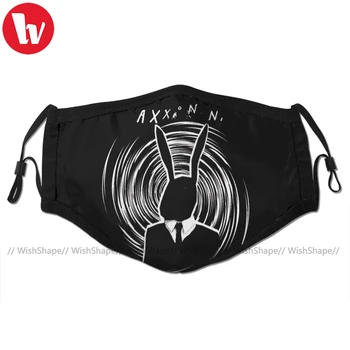 

Twin Peaks Mouth Face Mask INLAND EMPIRE Axxonn Rabbit David Lynch Facial Mask Kawai Funny with 2 Filters for Adult