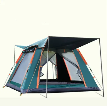 

Tent Outdoor Fully Automatic Speed Open Beach Camping Tent Rainproof Multi-person Camping Four-sided Tent Support Wholesale
