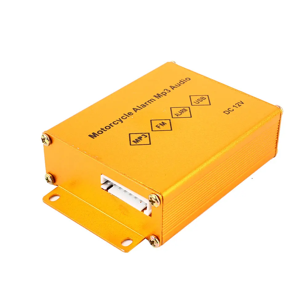 Мотоцикл MP3 динамик Мотоцикл mp3-плеер Смарт FM TF USB Водонепроницаемый Универсальный