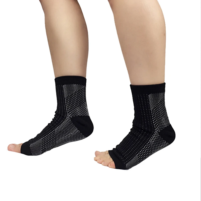 1 пара/лот новые спортивные массажные носки против усталости сжатые до щиколотки