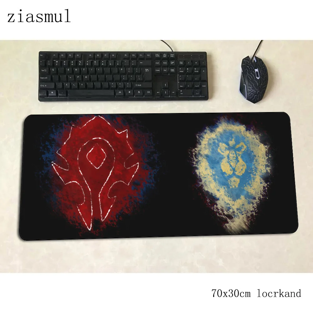 Коврик для мыши horde gamer 3d 70x30 см игровой коврик для мыши pc notbook Настольный коврик милый padmouse игры большой геймер коврики геймпад