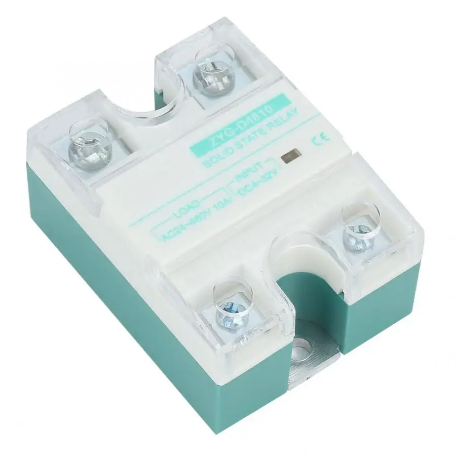 ZYG-D4810 DC-Однофазное реле твердотельное реле 4~ 32V 24~ 480V 10A для управления цепи