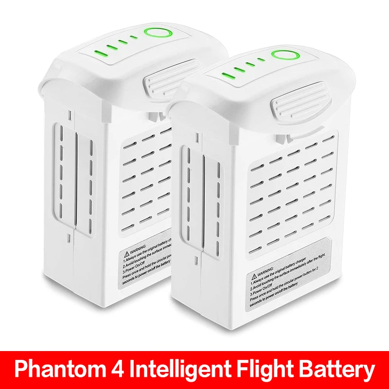 

New 2 pcs Phantom 4 Battery P4 Advanced 4 Pro Plus LiPo Intelligent Flight Battery 5350mAh for DJI Phantom 4 Drone Series