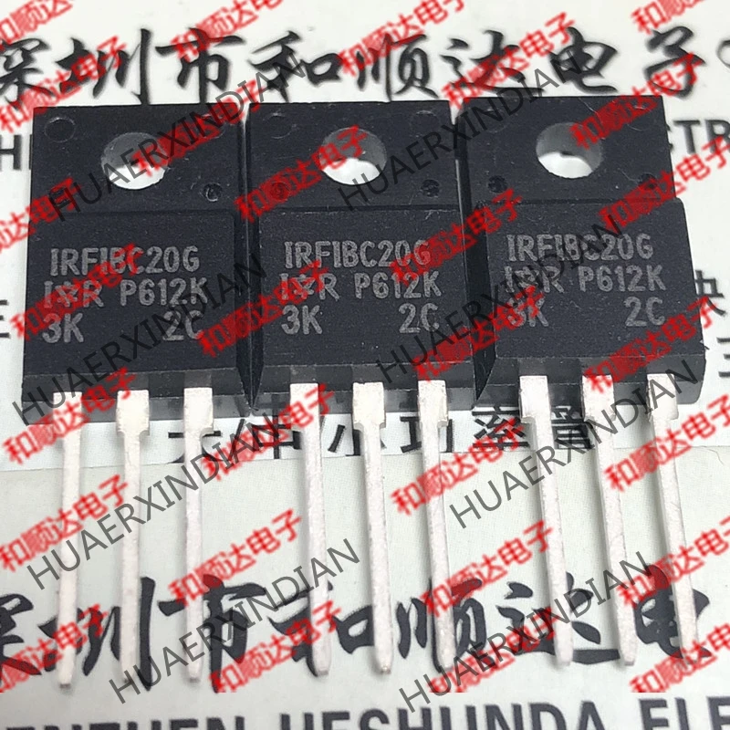 10 шт./лот и IRFIBC20G TO-220F 600V 1.7A
