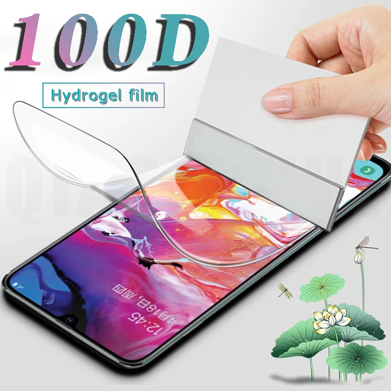 Гидрогелевая пленка 100D для Samsung Galaxy A50 A70 защитная экрана S8 S9 S10 Plus A10 A20 A30 A40 A60 A80 A90