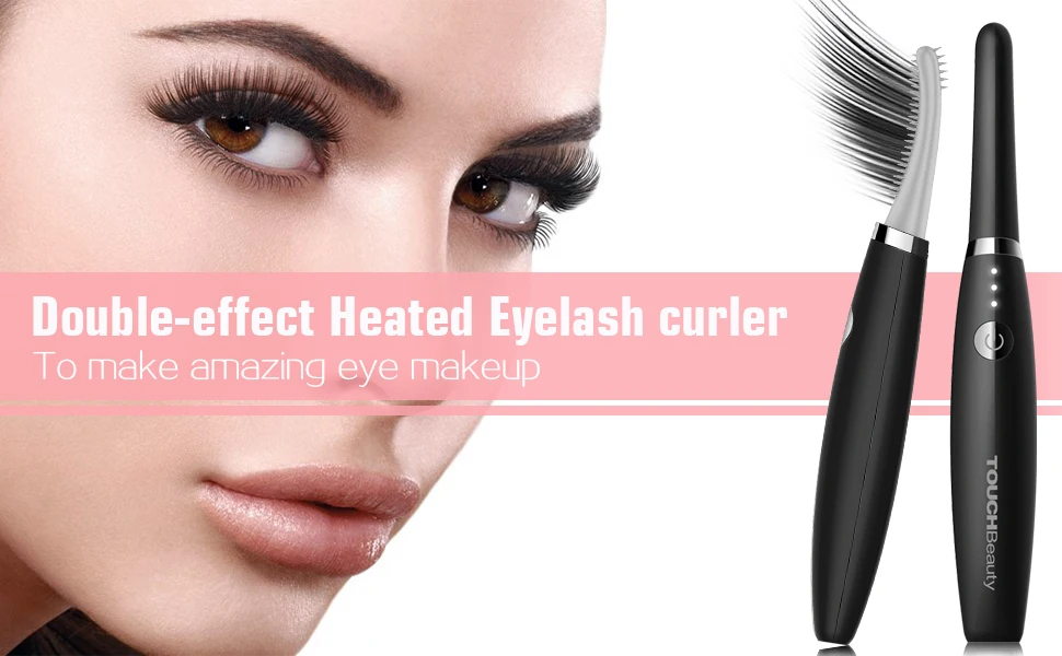 Подогреваемые бигуди для ресниц, TOUCHBeauty электрические бигуди для ресниц, перезаряжаемые бигуди для ресниц, умный макияж, кисть для ресниц, TB-1859B