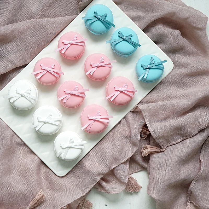 

2pcs/set Cupcake Macaron Molds Fondant Cake Decorating Tools Simulation Macaron Cake Decorating for Baking Shop Window Display
