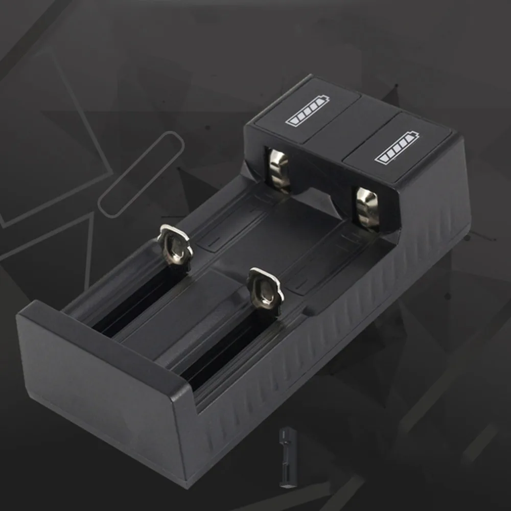 Универсальный 2 слота Батарея USB Зарядное устройство Smart ing 3 7 V для 18650