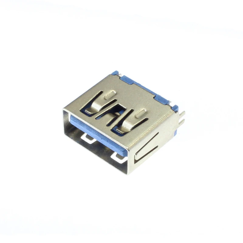 20 шт./партия USB 30 в 1.5A разъемы 9p USB женский порт Jack хвост разъем PCB электрические терминалы
