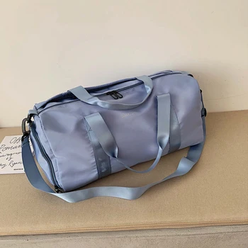 

Casual Travel bag portable large capacity short distance baggage Dry Wet separation sports gym bags independent shoe yoga bags