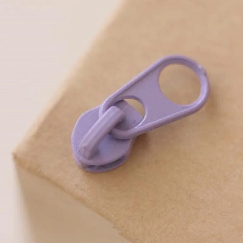 10 шт./лот нейлоновый слайдер с головкой на молнии металлическая молния для шитья