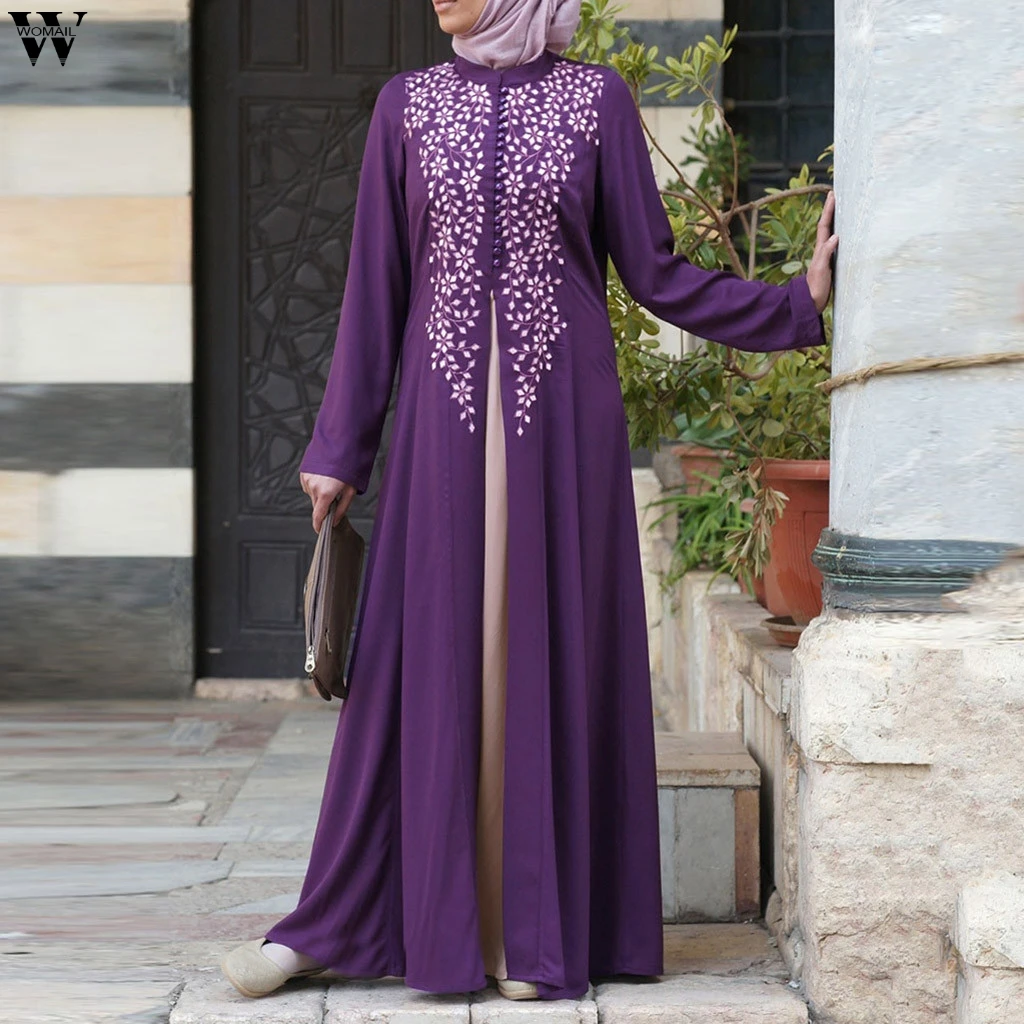 Абайя Дубай мусульманское платье кафтан кимоно Бангладеш халат мусульманская одежда мусульманский кафтан марокаин турецкий ОАЭ часть 8,21