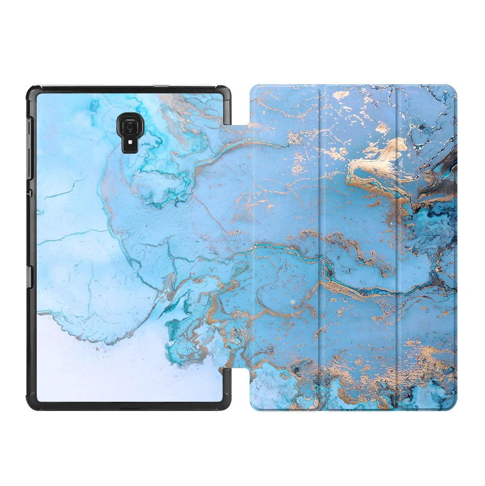 Чехол для планшета MTT для samsung Galaxy Tab A 10,5 ''SM-T590 SM-T595 T590 T595 чехол с магнитной подставкой из искусственной кожи с мрамором - Цвет: SS01