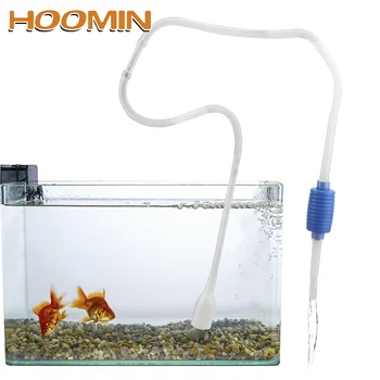 

HOOMIN Aquarium Fish Tank Vacuum Changing Water Pump Gravel Cleaner Tool Fish Tank Siphon Pump Filters Tools