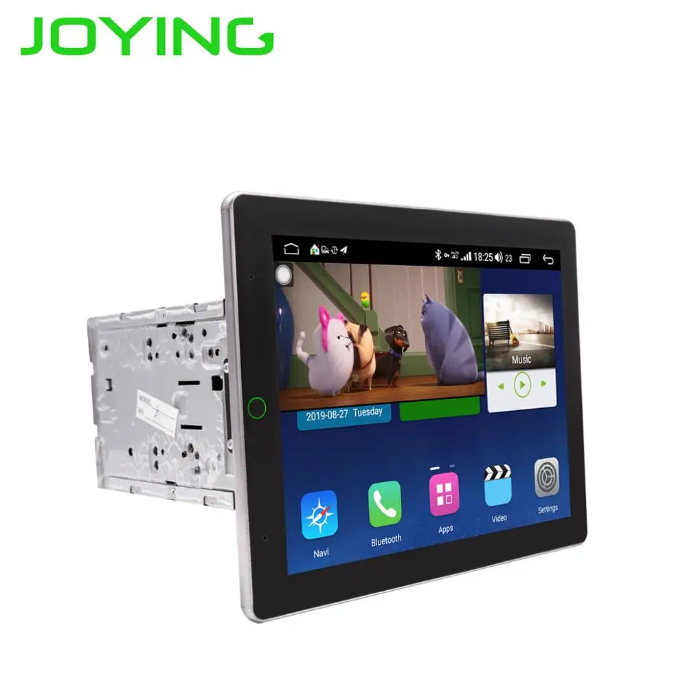  New 9.7 inch Automatic Rotatable Screen Tesla Style Android car multimedia player Car Radio with 4G