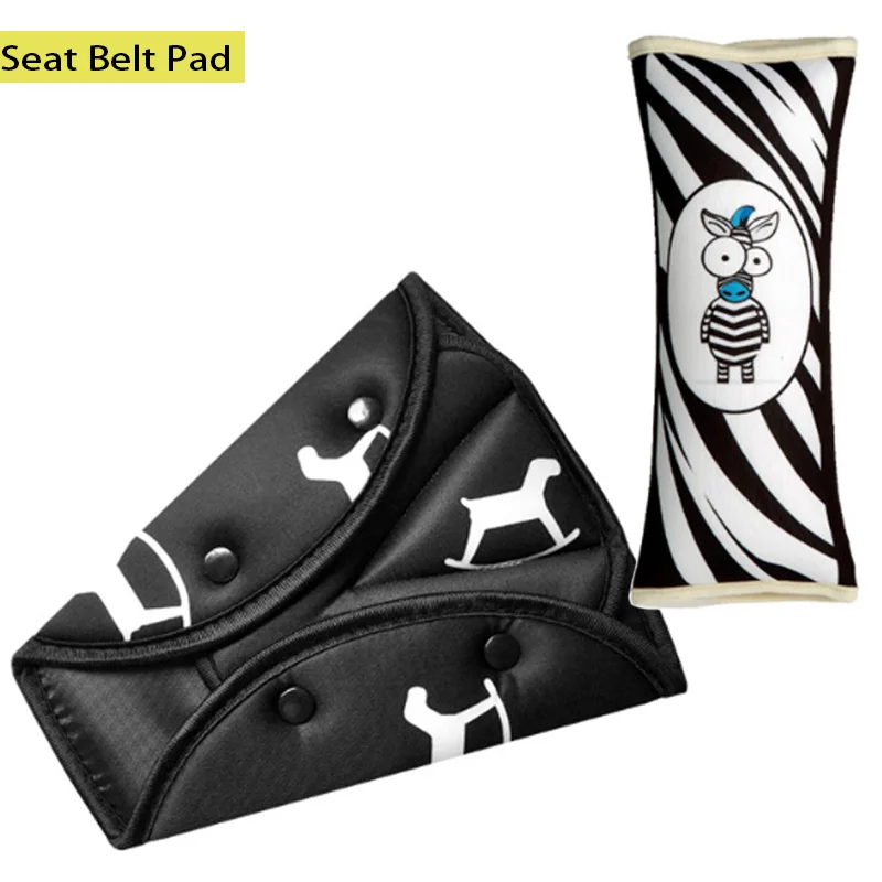 

Kids Seat Belt Pad Car Safety Cover Strap Adjustable Triangle Safety Clips Baby Child Protection Car-Styling Car Cover Seat Bel