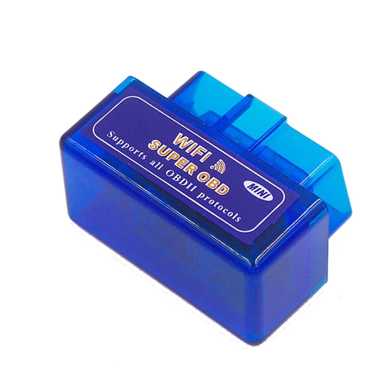 Мини elm327 Wi-Fi V1.5 25k80 диагностический сканер obd-ii Wi-Fi Elm 327 IOS, android ПК Obd2 1,5 код ридер 25k80 чип