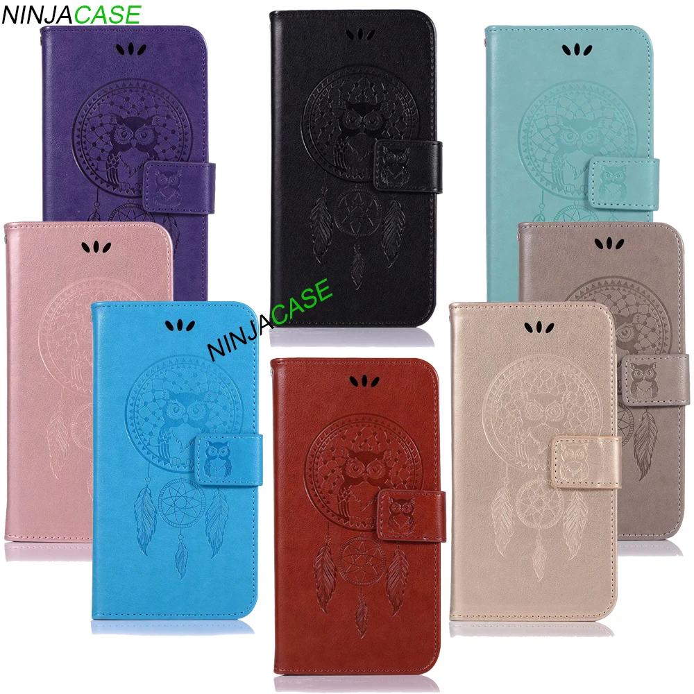 huawei y7 2019 case Luxury Leather Wallet Case For Huawei Y6 Prime Y7 Pro 2018 Y9 Card Stand Flip Phone Cover | Мобильные телефоны