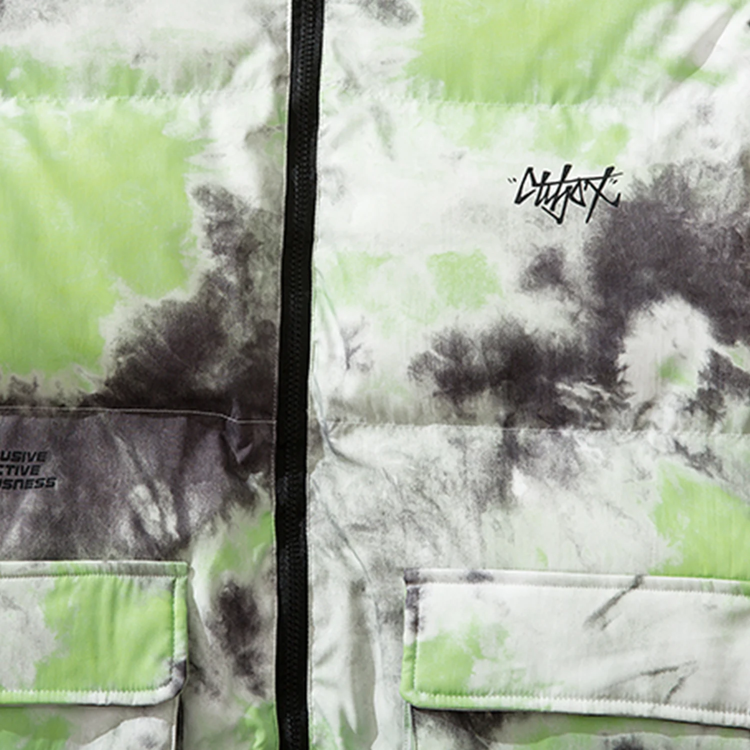 Aelfric Eden Tie dying мужские толстые парки модные повседневные теплые куртки пальто 2019
