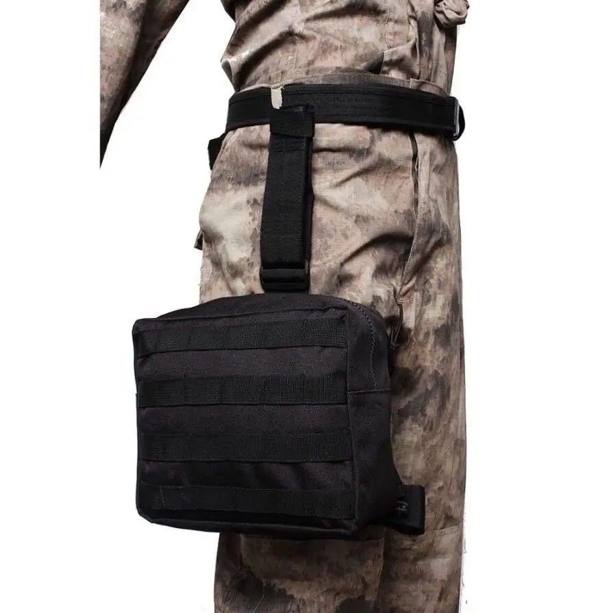 Тактическая Сумка для ног Военная камуфляжная сумка для спорта на открытом воздухе водонепроницаемая оксфордская походная охотничья Сумка Molle Pack CS Equipment