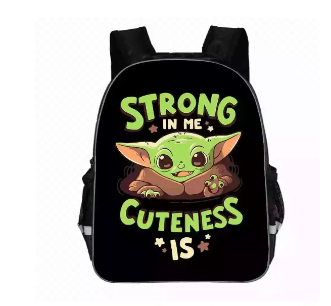 Disney baby Yoda Mandalorian School Bag for Kids Boy Backpack Children Primary Star Wars Toddler Mochila Escolar | Багаж и сумки