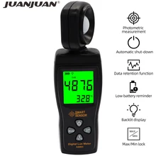 Luxmeter Digital Light Meter Lux Meter 200,000 Lux UV Radiometer LCD Illuminometer Photometer