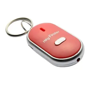 

Mini Anti-lost Whistle Key Finder Flashing Beeping Remote Kids Key Bag Wallet Locators Child Alarm Reminder Drop Shipping