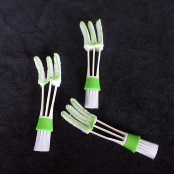 

1PC Car Cleaning Brush Double Ended Car Air Vent Slit Cleaner Brush Dusting Blinds Keyboard Cleaning Brushes Home Cleaner