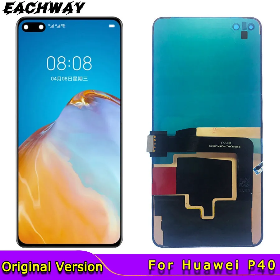 US $158.40 100 Tested Display For Huawei P40 LCD Touch Screen Replacement Parts For Huawei P40 61 LCD Screen Touch Panel Digitizer