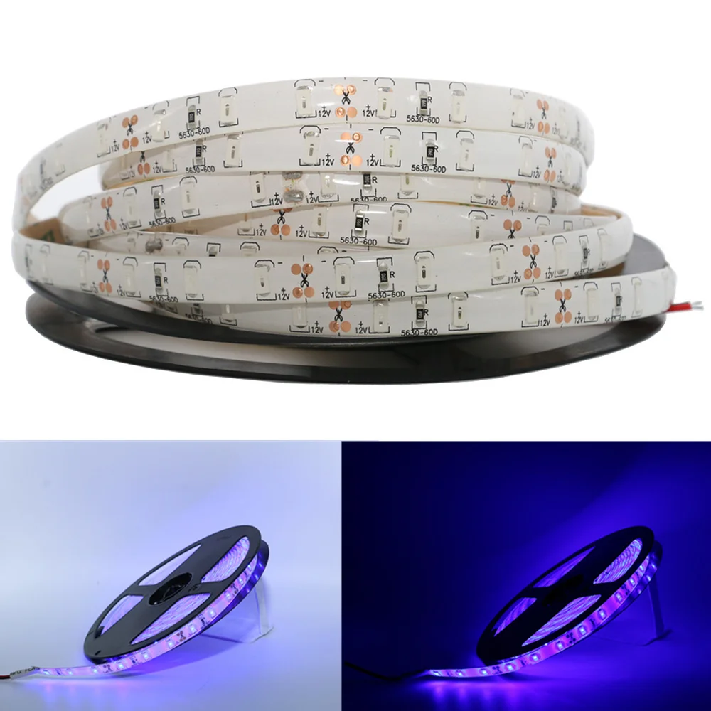 1/2/3/4/5M IP65 Водонепроницаемый/без Светодиодные ленты светильник 5630 SMD DC12V 60 Светодиодный s/M 5730 бар гибкий светильник ярче, чем 3528 5050 светодиодный лента