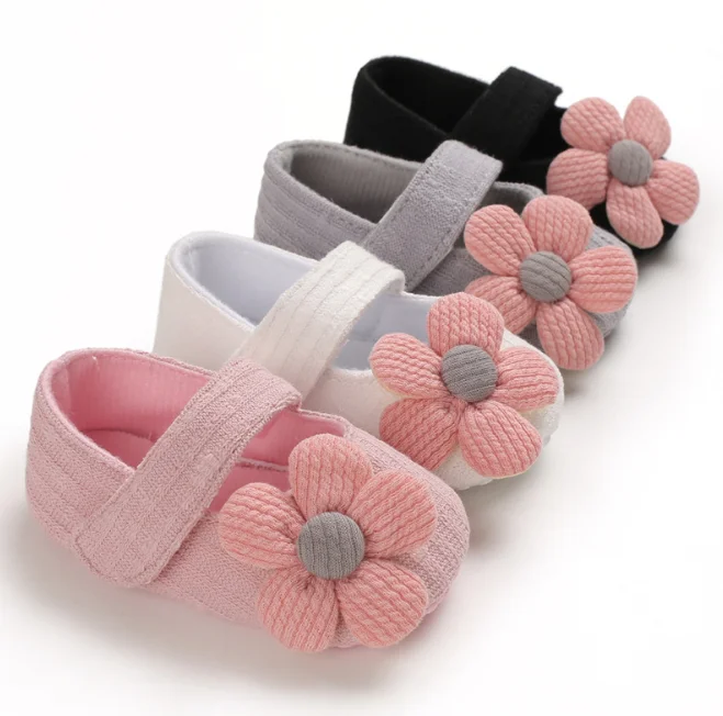 

Baby Girl Shoes Floral Toddler Baby SHoes Soft Prewalker Walking Toddler Kids Shoes First Walker 0-18Month