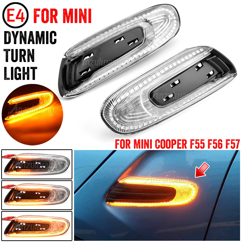 

1 пара, Светодиодные поворотники для BMW MINI COOPER F55 F56 F57