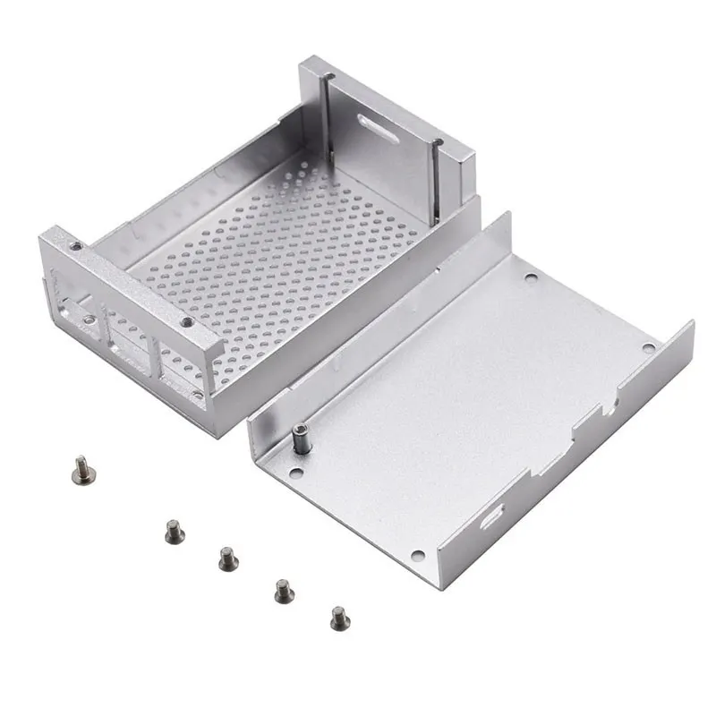 Новый новейший пластиковый кейс из алюминиевого сплава для Raspberry Pi 4 Модель B