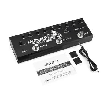 

Electric Guitar Effects Pedal Bass Vacuum Tube Headphone Amplifier For Guitar Pure Analog Flanger Effect