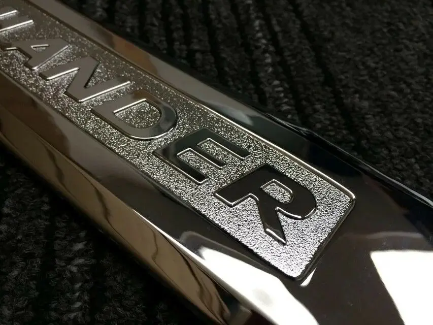 4 шт. автомобиль ABS хромированные боковые средства ухода за кожей Накладка для Toyota Highlander