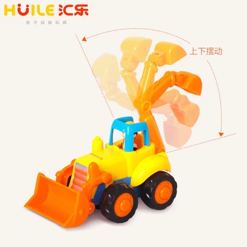 Huile toys 326 инерционный автомобиль инженерный автомобиль Детский экскаватор игрушечный автомобиль мальчик набор