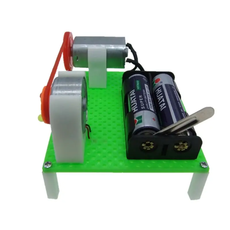 Творческий DIY Собранный мини Трансмиссия генерировать электрический генератор Модель научный эксперимент Дети Развивающие игрушки
