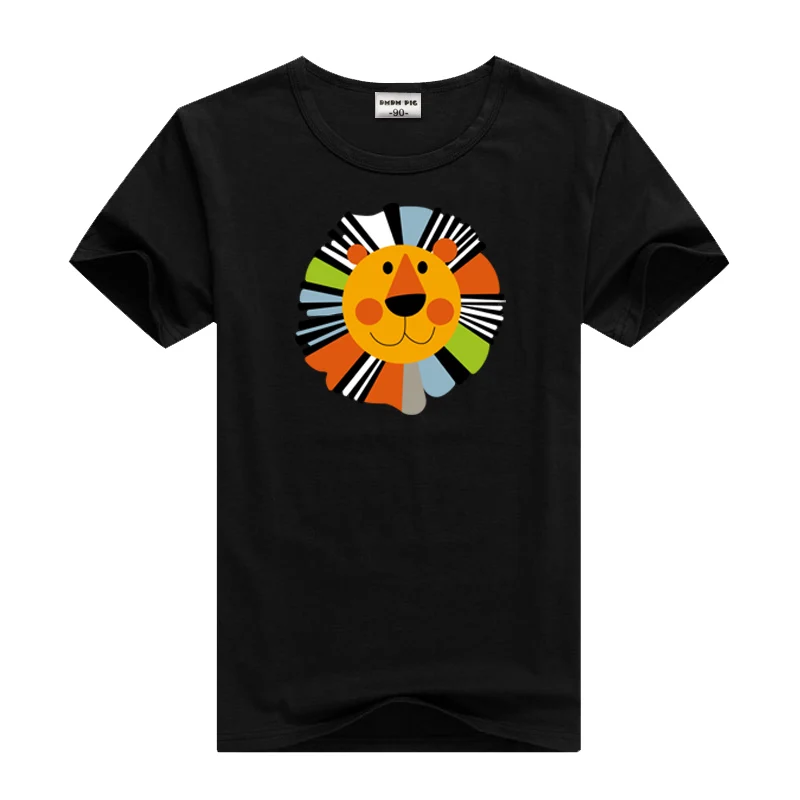 DMDM Pig/одежда для малышей футболки с коротким рукавом и рисунком для малышей Детские футболки для девочек и мальчиков, топы, размер 2, 3, 4
