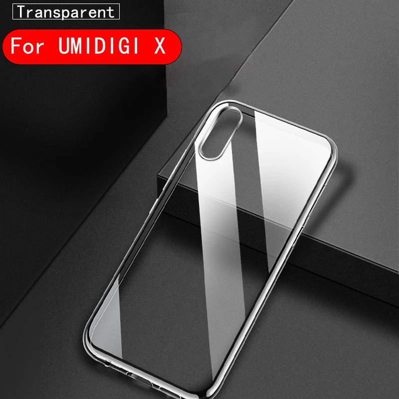 Чехол для UMIDIGI X прозрачный чехол из ТПУ телефона чехол-накладка UMIDIG | Мобильные
