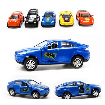 

ZONGCHAPION 5pcs/Set Pull Back Mini Vehicle Cartoon Car Kids Party Toys for Boys Funny Baby Kids Educational Model Toy Gift