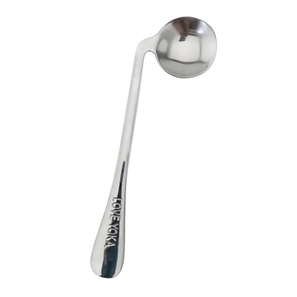 Stainless Steel Angled Feeding Spoon Children Elderly