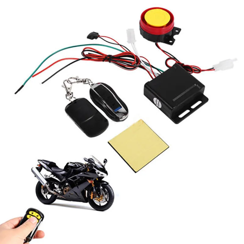 

Remote Control Car Anti-Theft Alarm Auto Anti-Theft Alarm Security System Universal Anti-Theft Alarm for Scooter