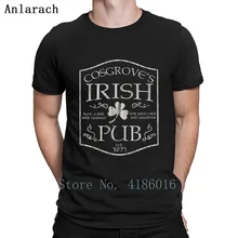 Cosgroves Irish Pub T Shirt Anti-Wrinkle Spring Autumn Tee Shirt Round Collar Comfortable Normal Design Vintage Shirt
