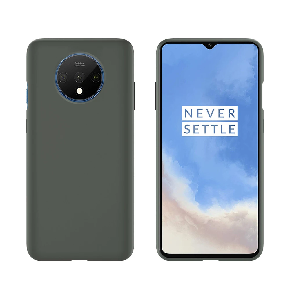 Для Oneplus 7T Pro Чехол жидкий силиконовый мягкий чехол для OnePlus 7 7T Pro 6 6T чехол Полная защита для One Plus 6t чехол