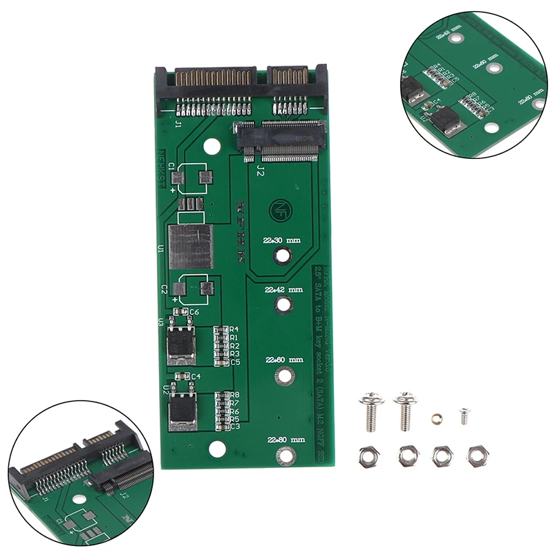 B 키 M.2card ngff ( m2) ssd-2.5 &sata 어댑터 ssd sata3 변환 카드