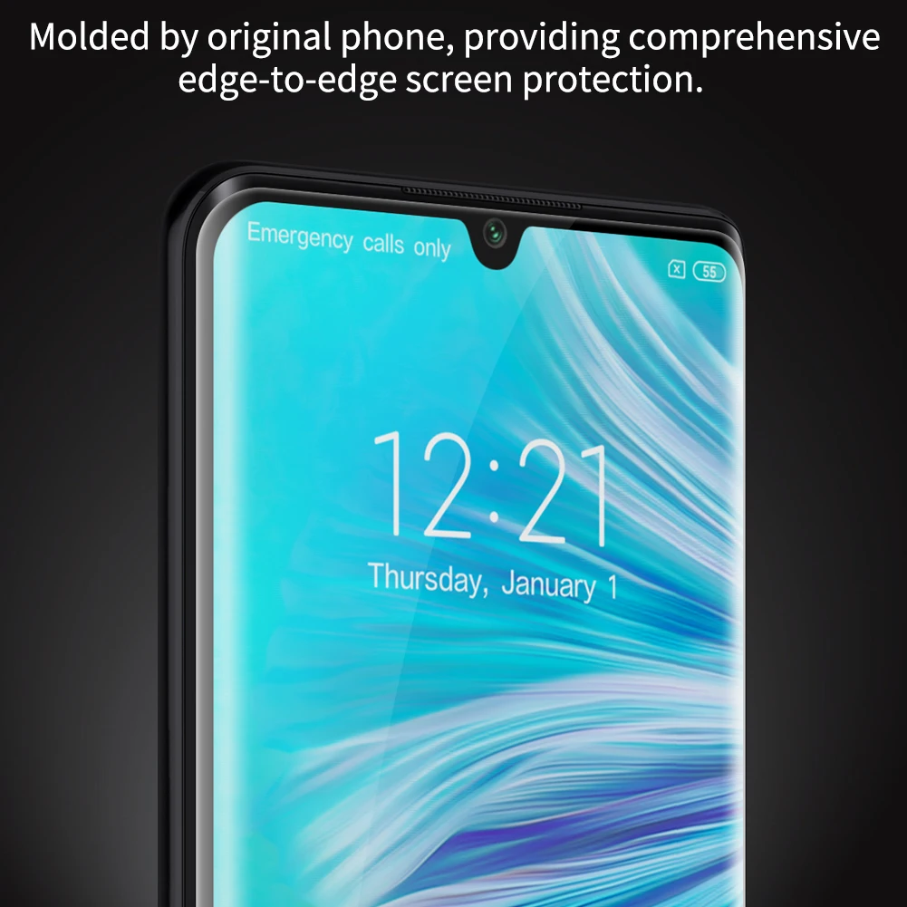 Для Xiaomi Mi Note 10 Note 10 Pro полностью изогнутое стекло Nillkin 3D DS+ MAX Защита экрана для Xiaomi Mi CC9 Pro стекло
