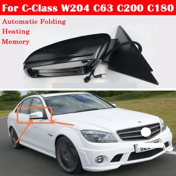 

Car Rearview Mirror Rear View Outside Reverse Mirror heated assembly for Mercedes-Benz C-Class W204 C63 C200 C180