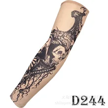 Вентилятор красоты Печатный нарукавник с татуировкой солнцестойкий Татуировка охлаждающий рукав УФ-Защита руки для покрытия