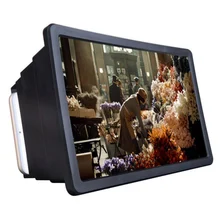 1 шт. сотовый увеличитель для экрана телефона 3D HD видео усилитель со складным держателем высокого качества видео усилитель